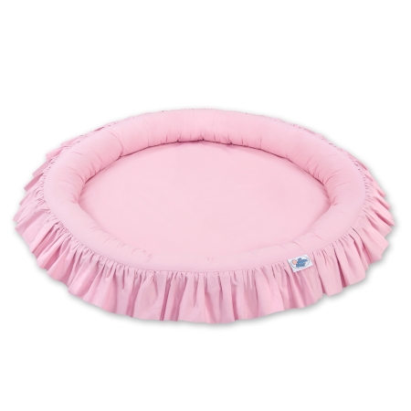 Babynestchen Spielnestchen Rüschen Nestchen Eco Fillball - rosa